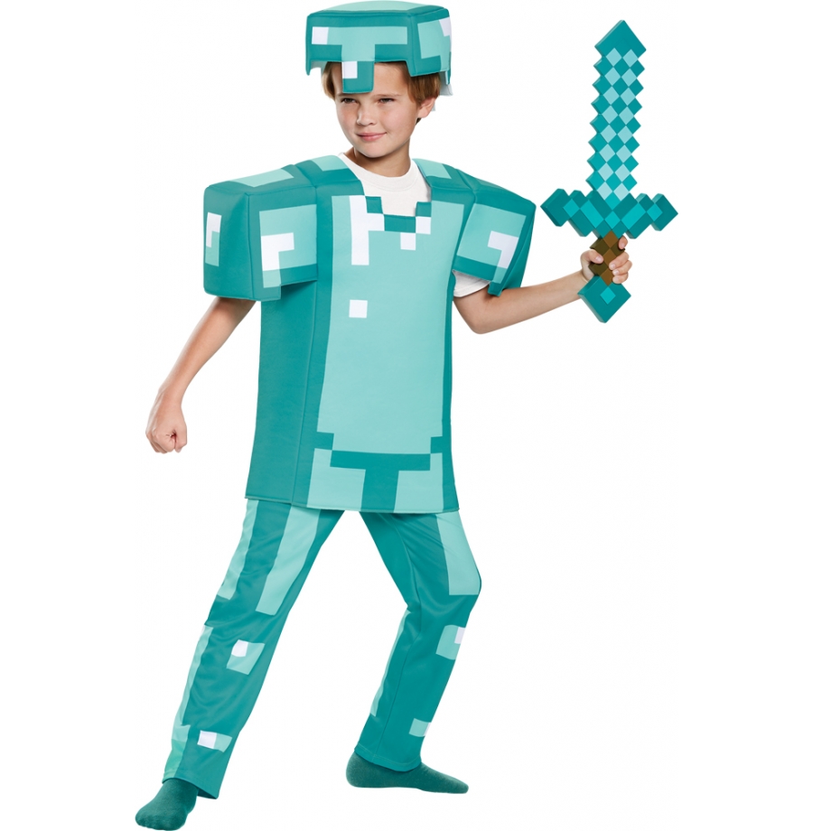 Minecraft Armor Deluxe Child Costume