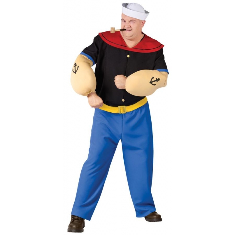 Popeye Costume Plus