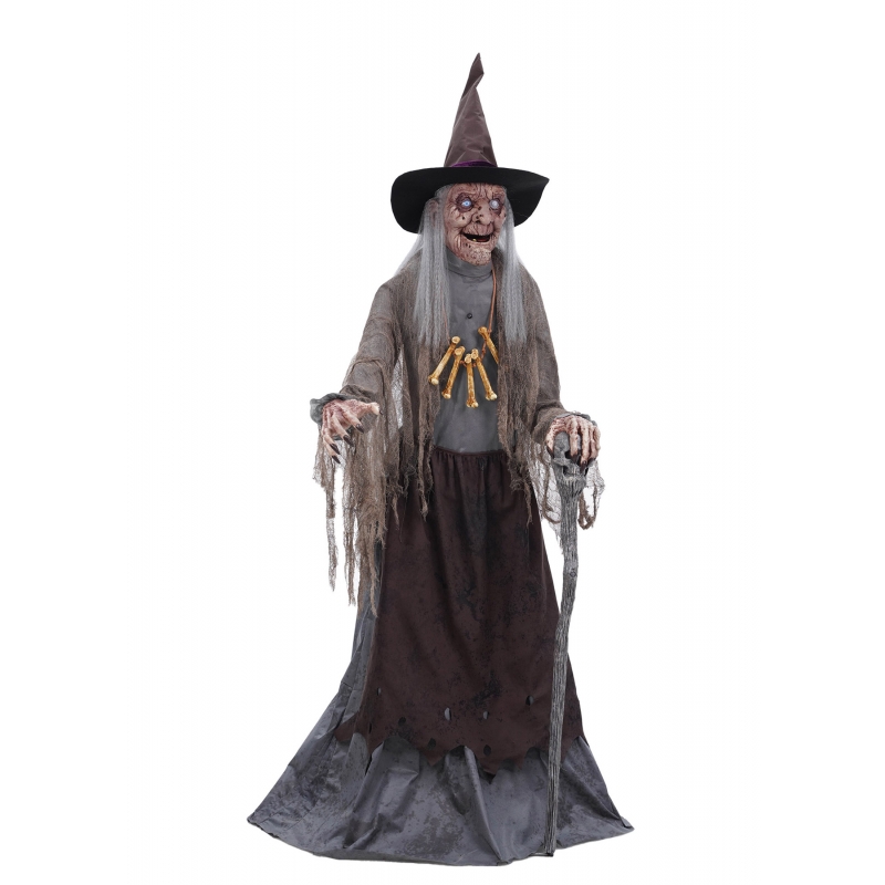 Animated Witch Prop With Servo-Motor