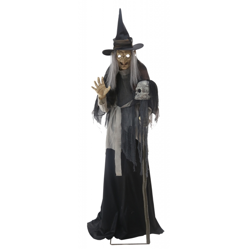 Lunging Haggard Witch Animated